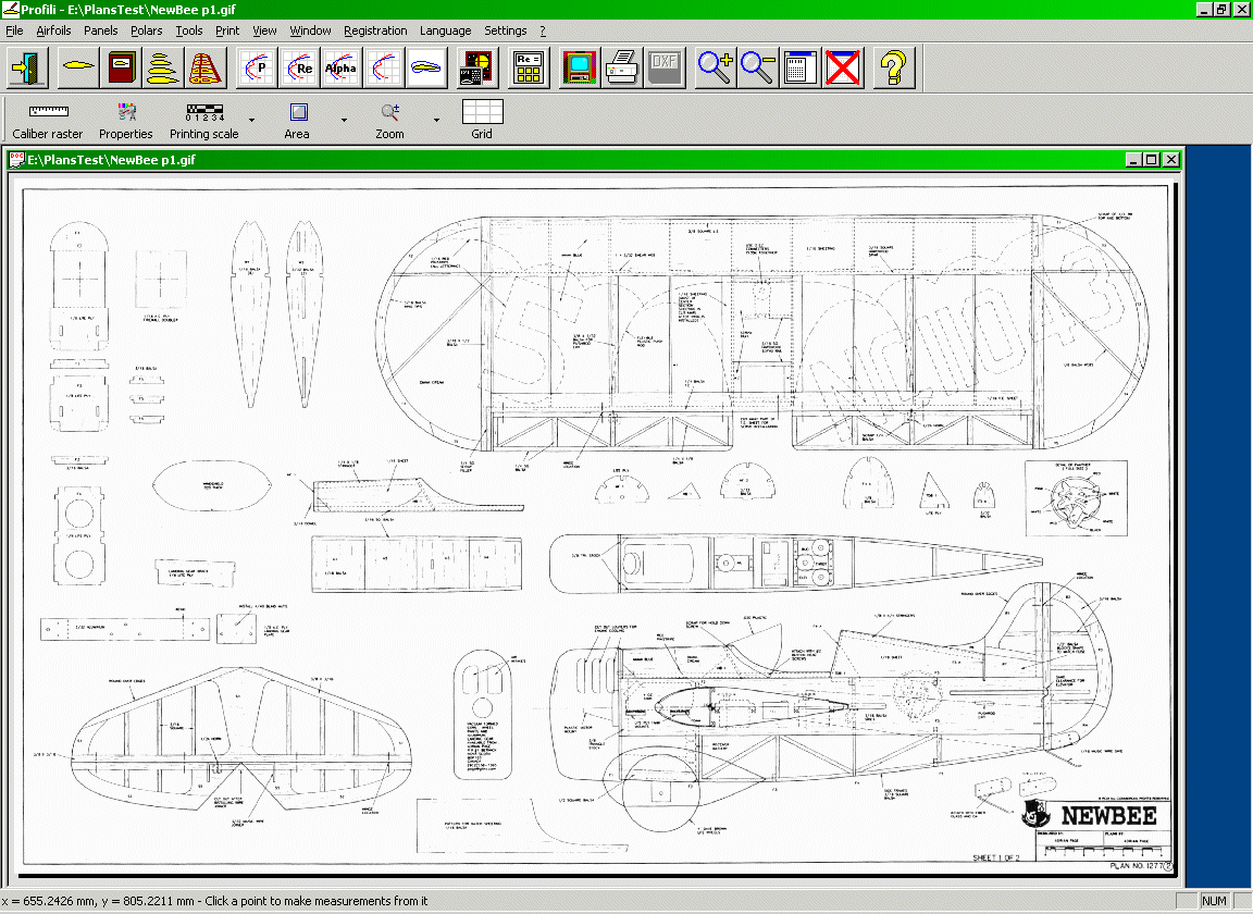 Profili 2: Wing Panels - Wing Airfoils Managing, Drawing And Analysis ...